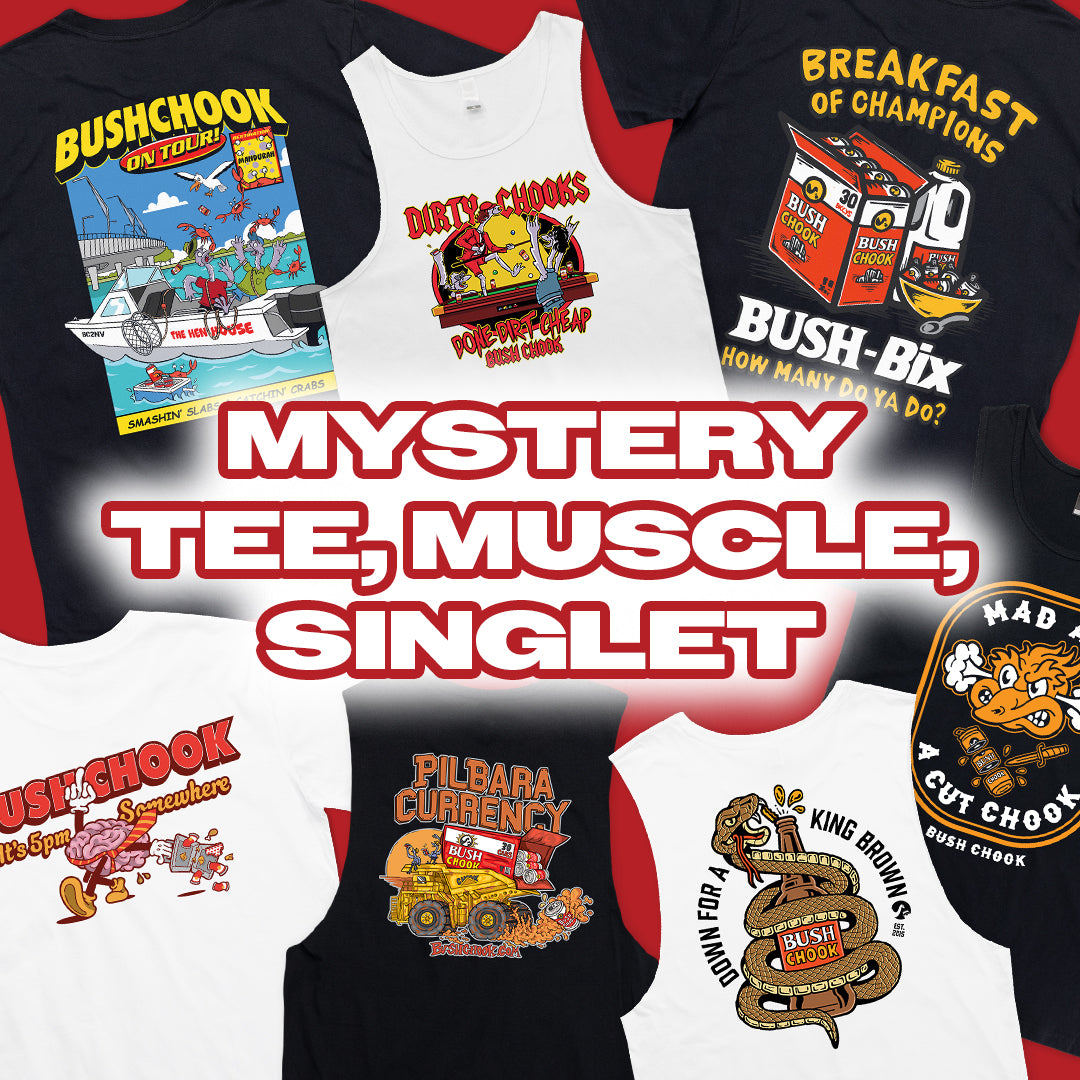 Mystery Tee, Muscle or Singlet