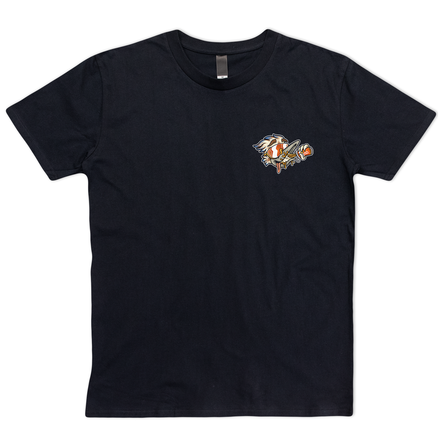 Cooked Burra Tee Black