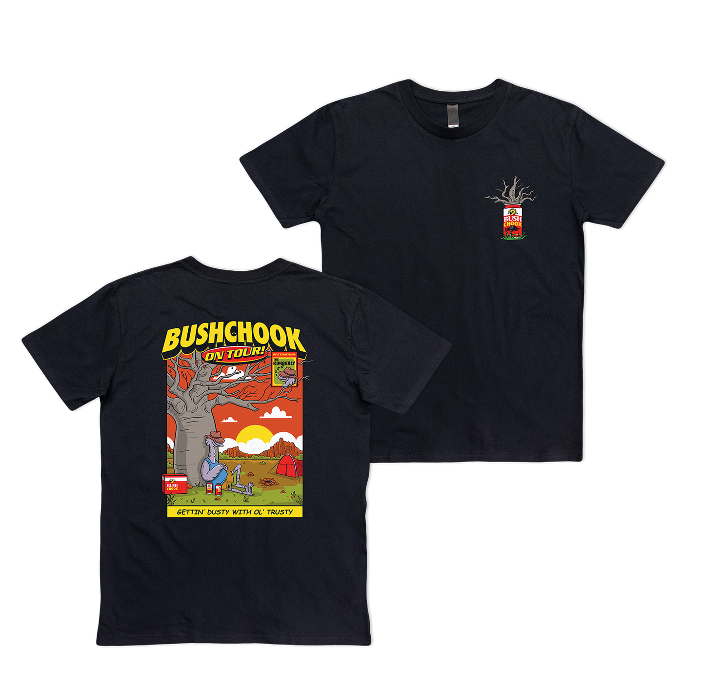 Chooks On Tour: Kimberley Tee Black