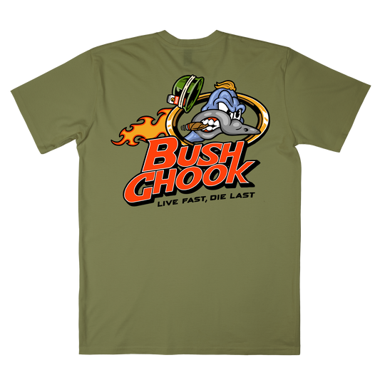 Brass Chook Tee Khaki