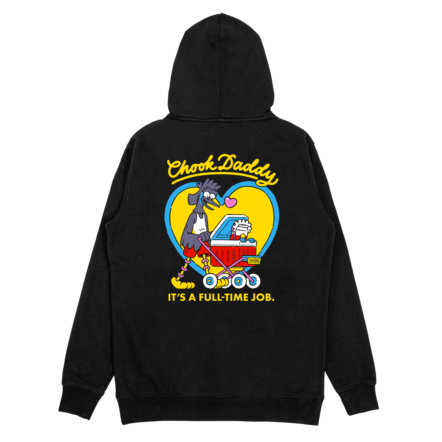 Chook Daddy Hoodie V2 Black