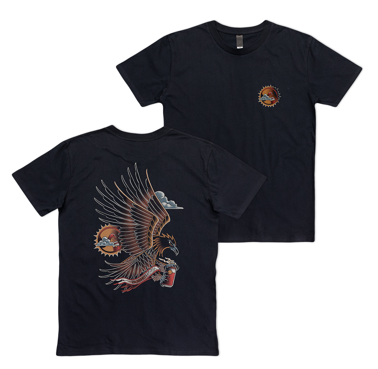 Tin Bird Tee Black