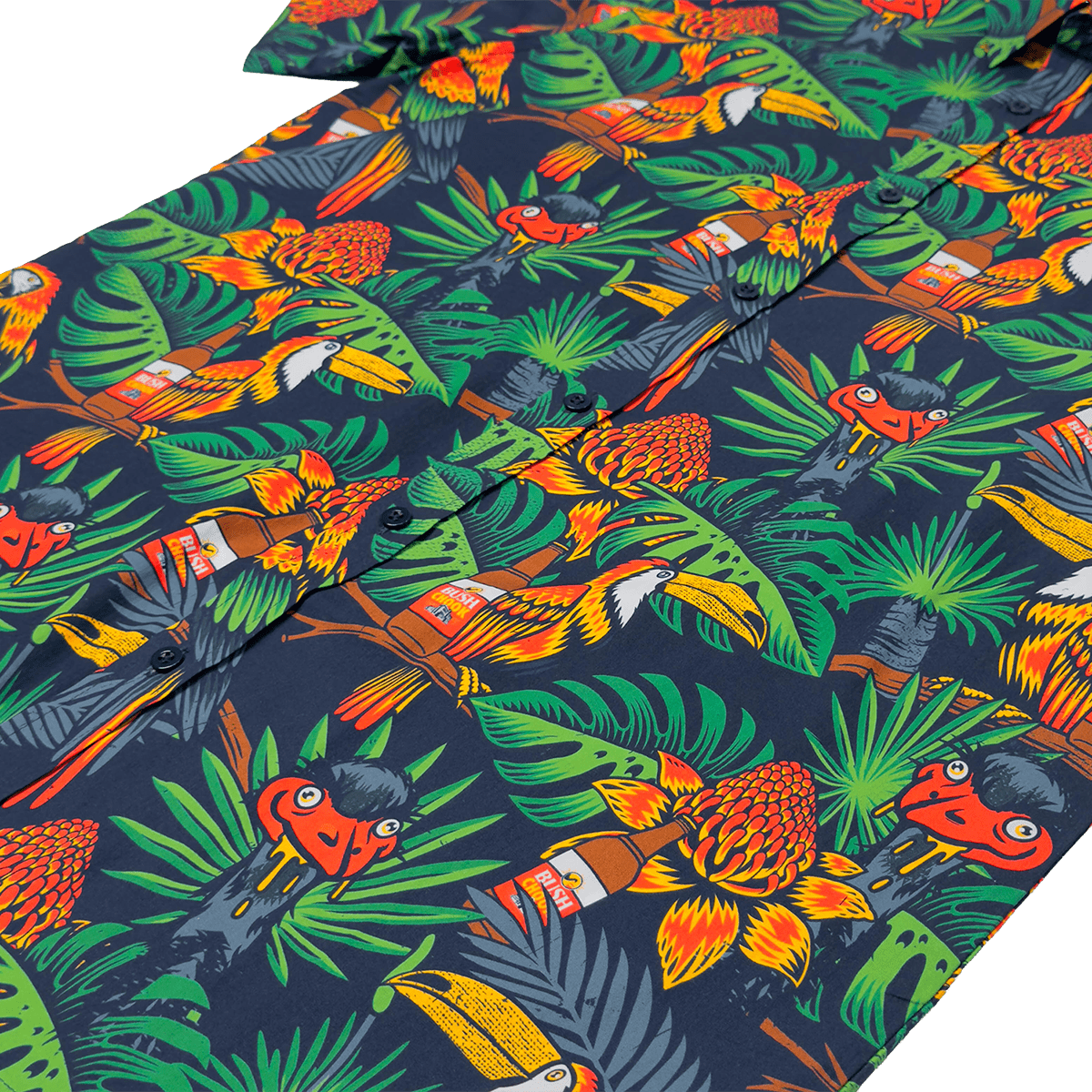 Chooked Out Button-up Button-up Bush Chook