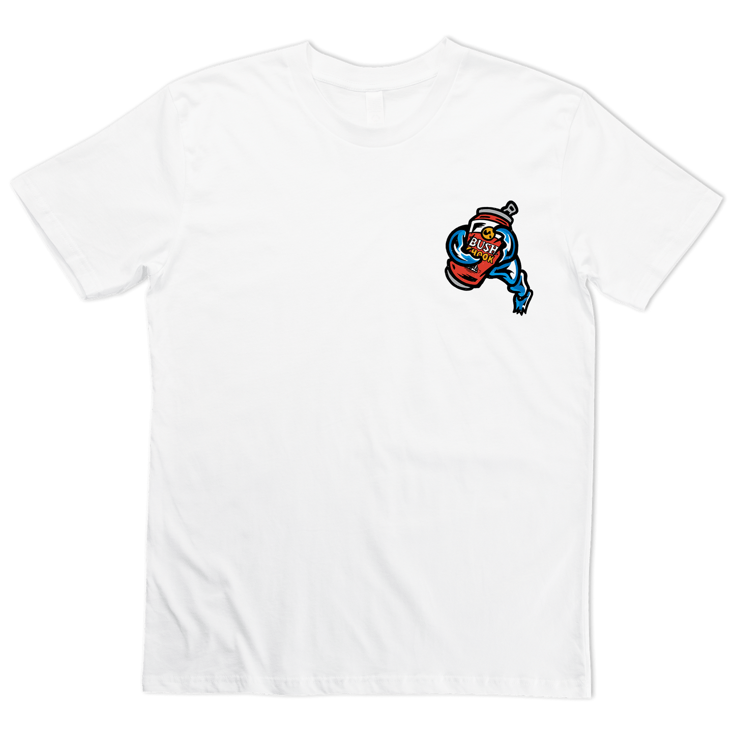 Crush'n Brews Tee White T-Shirt Bush Chook