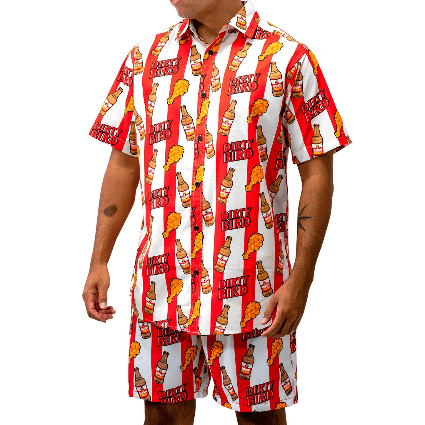 Dirty Bird Button-up Button-up Bush Chook