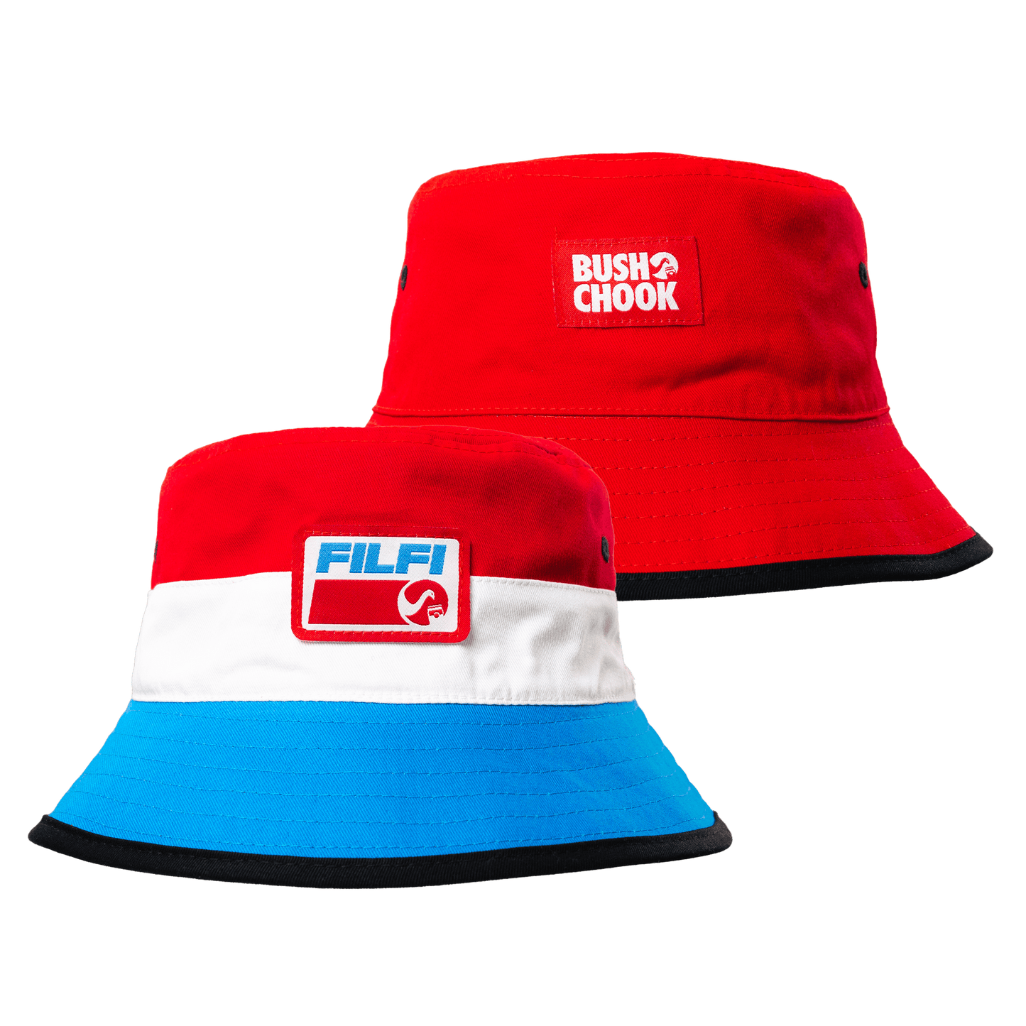 Filfi Reversible Bucket Hat Bucket Hat Bush Chook
