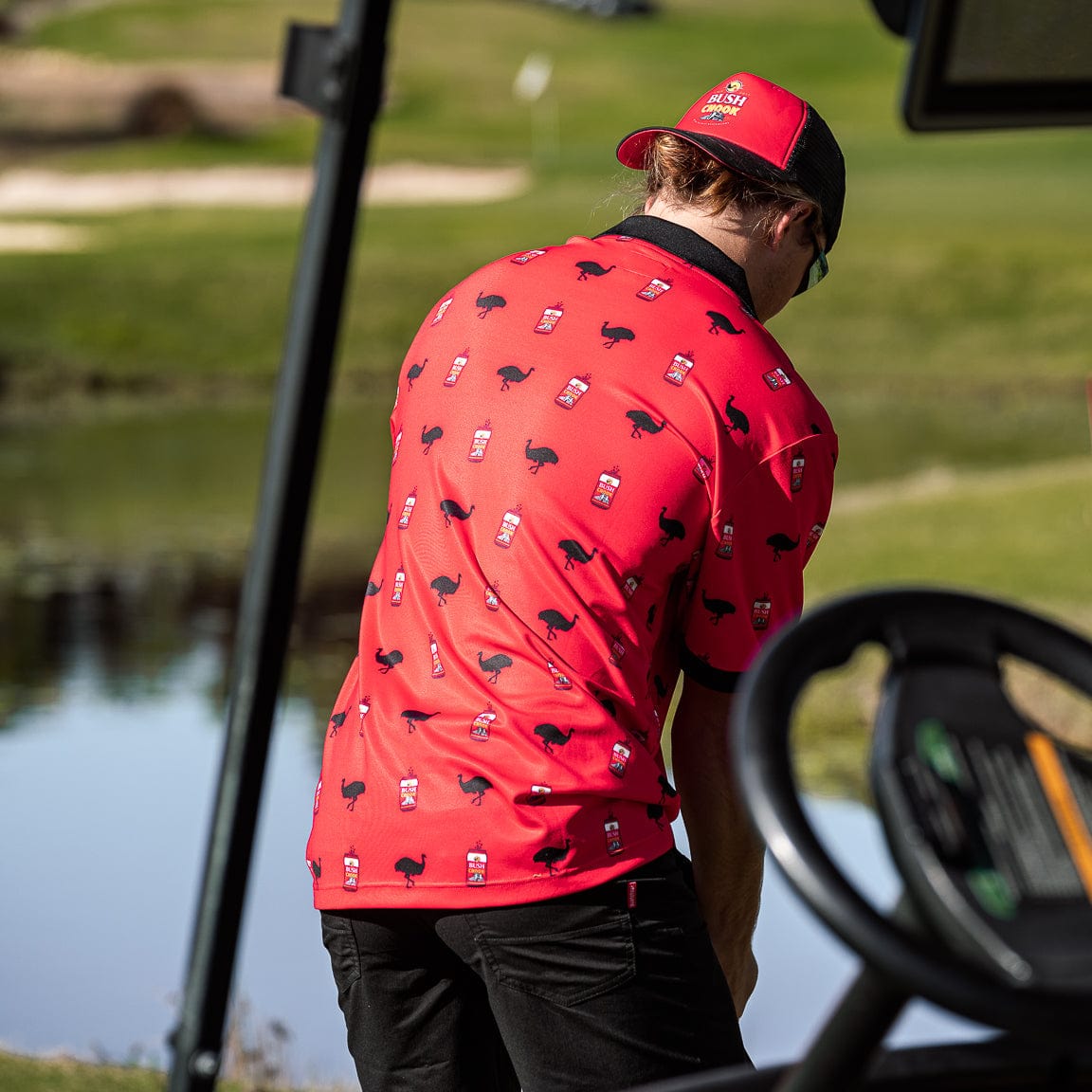 Filthy Chook Polo Shirt Polo Bush Chook