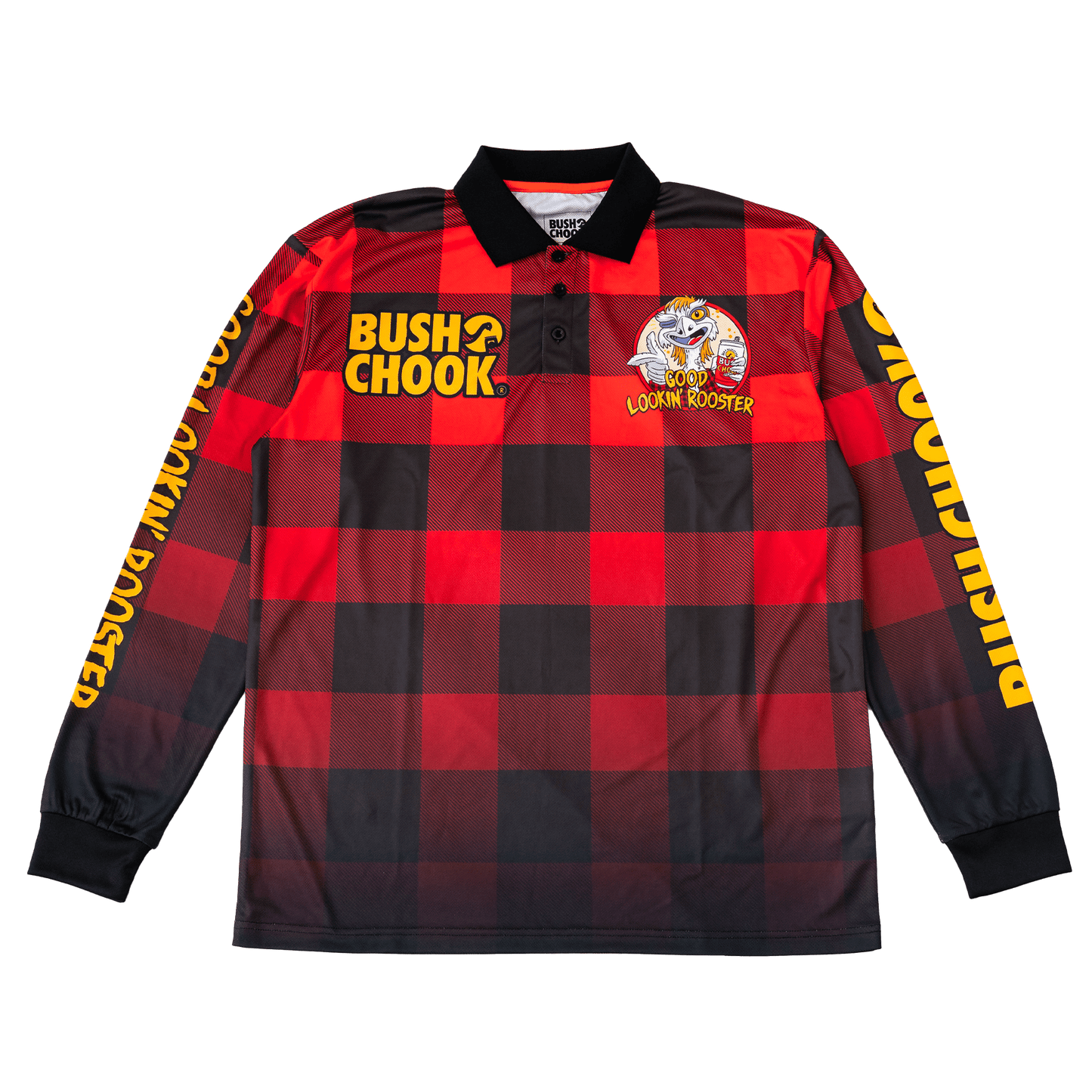 Good Lookin' Rooster Fishing Jersey Fishing Jersey Bush Chook