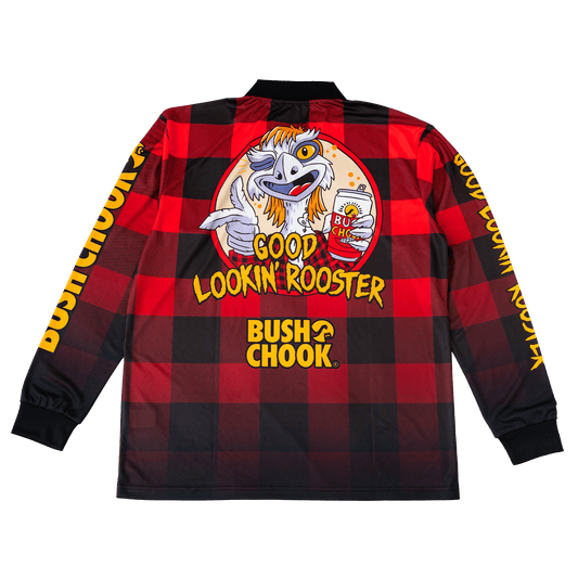 Good Lookin' Rooster Fishing Jersey Fishing Jersey Bush Chook