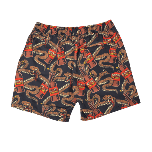 King Brown Beach Short Boardshorts Bush Chook