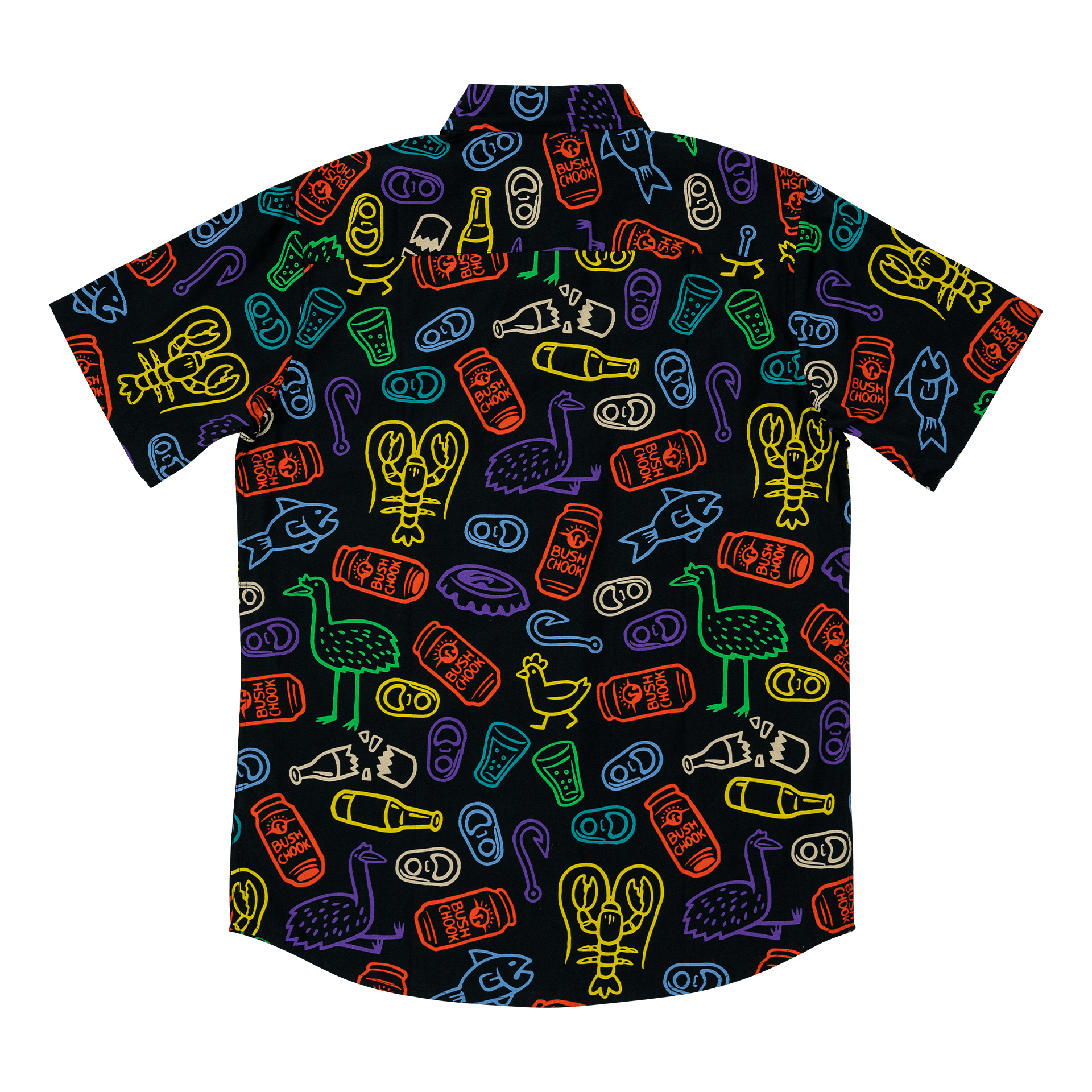 Night Chook Button Up Button-up Bush Chook