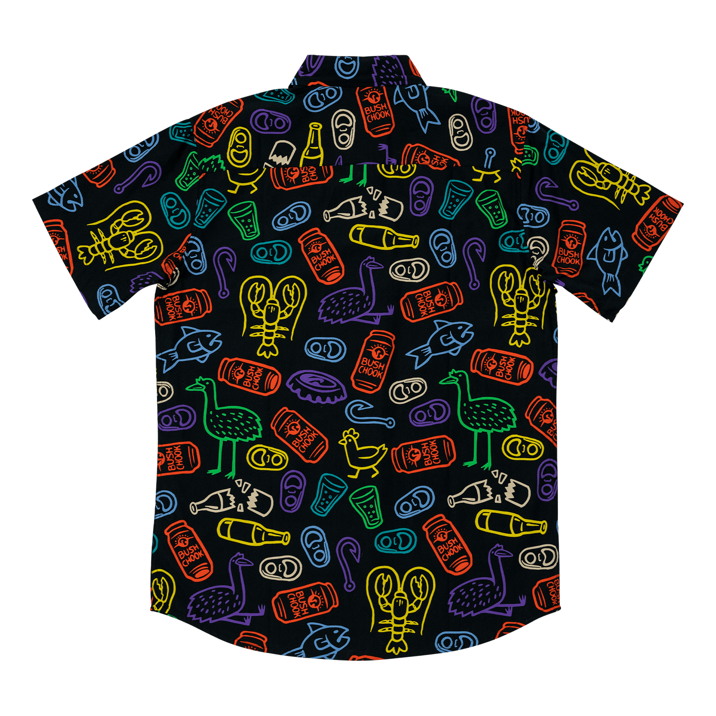 Night Chook Button Up Button-up Bush Chook