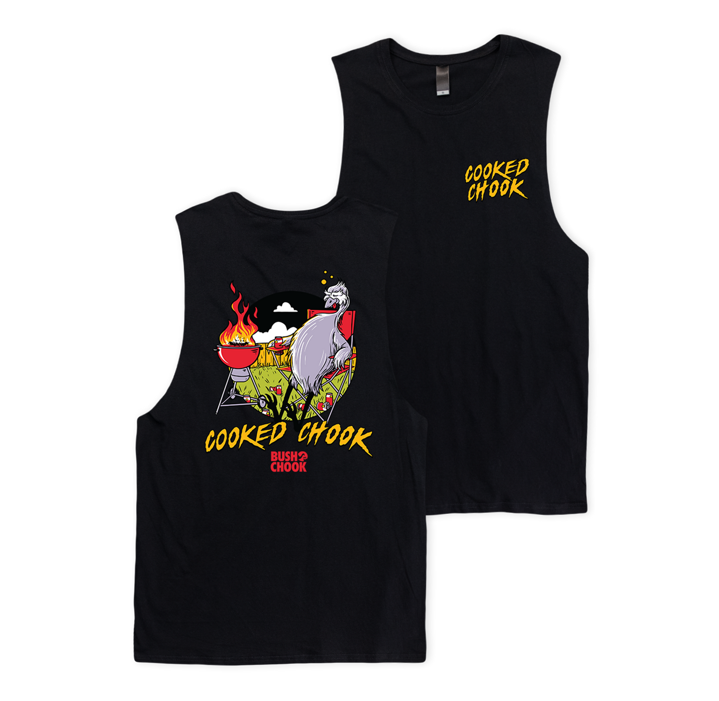 Cooked Chook Muscle Black