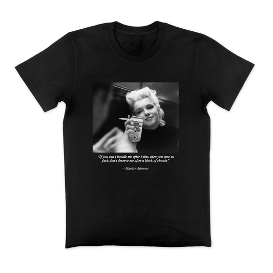 Monroe Chook Tee Black