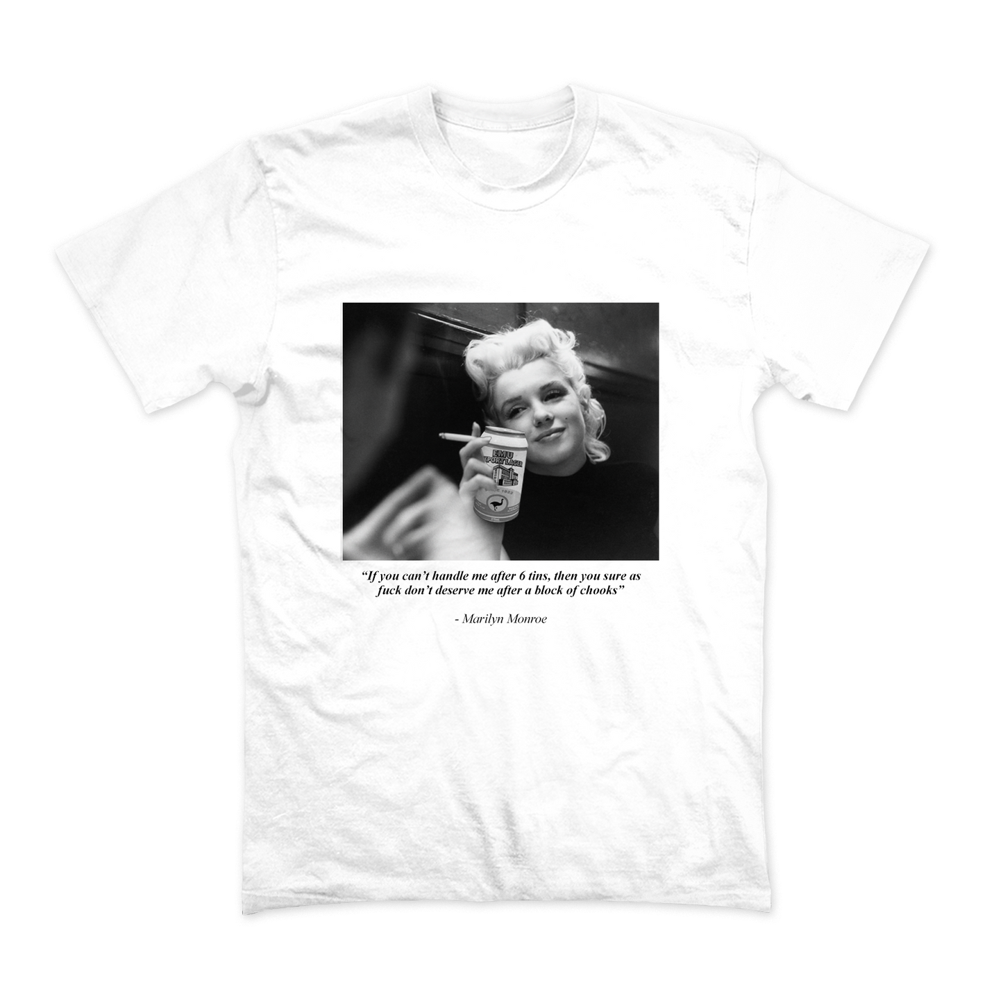 Monroe Chook Tee White