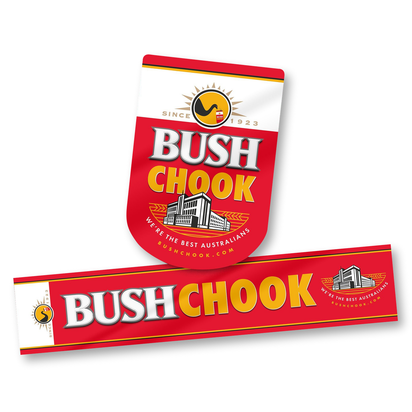 Bush Chook Stickers