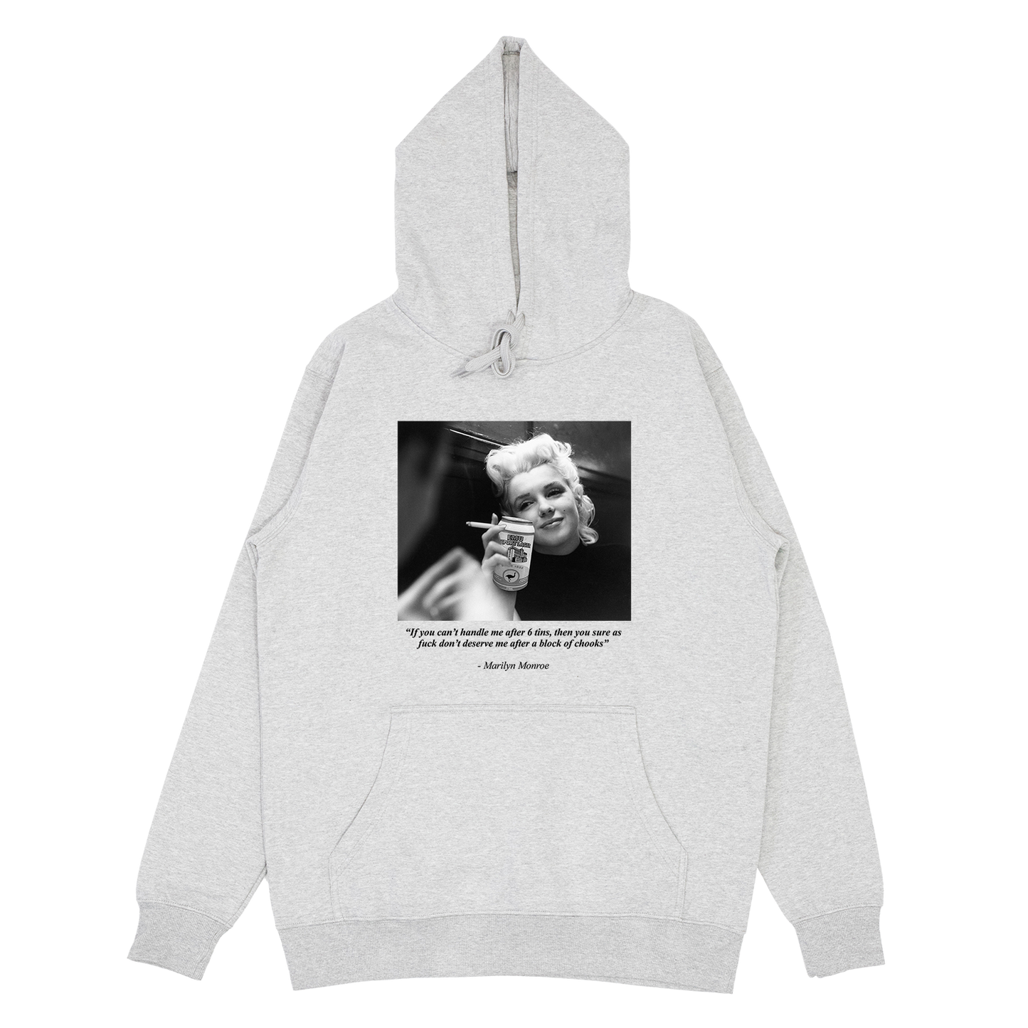 Monroe Chook Hoodie Grey
