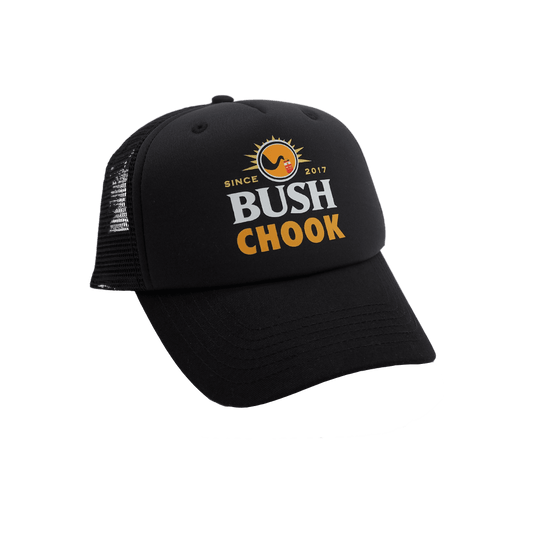Bush Chook Trucker - Black
