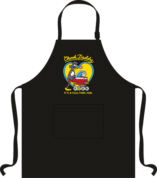 Chook Daddy BBQ Apron V2 Black