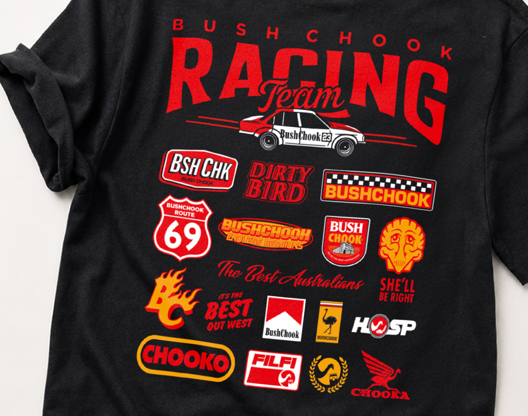 Bush Chook Official - T-Shirts, Singlets & more...