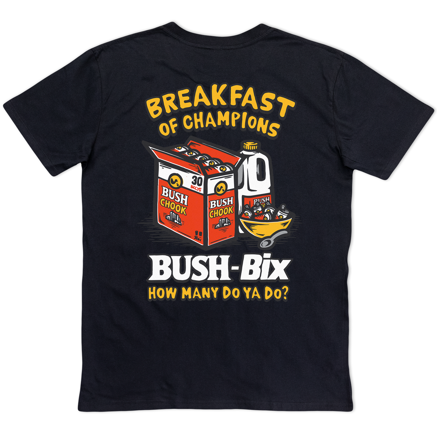 Bush-Bix Tee Black