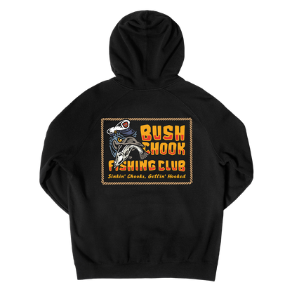 Fishing Club Hoodie Black