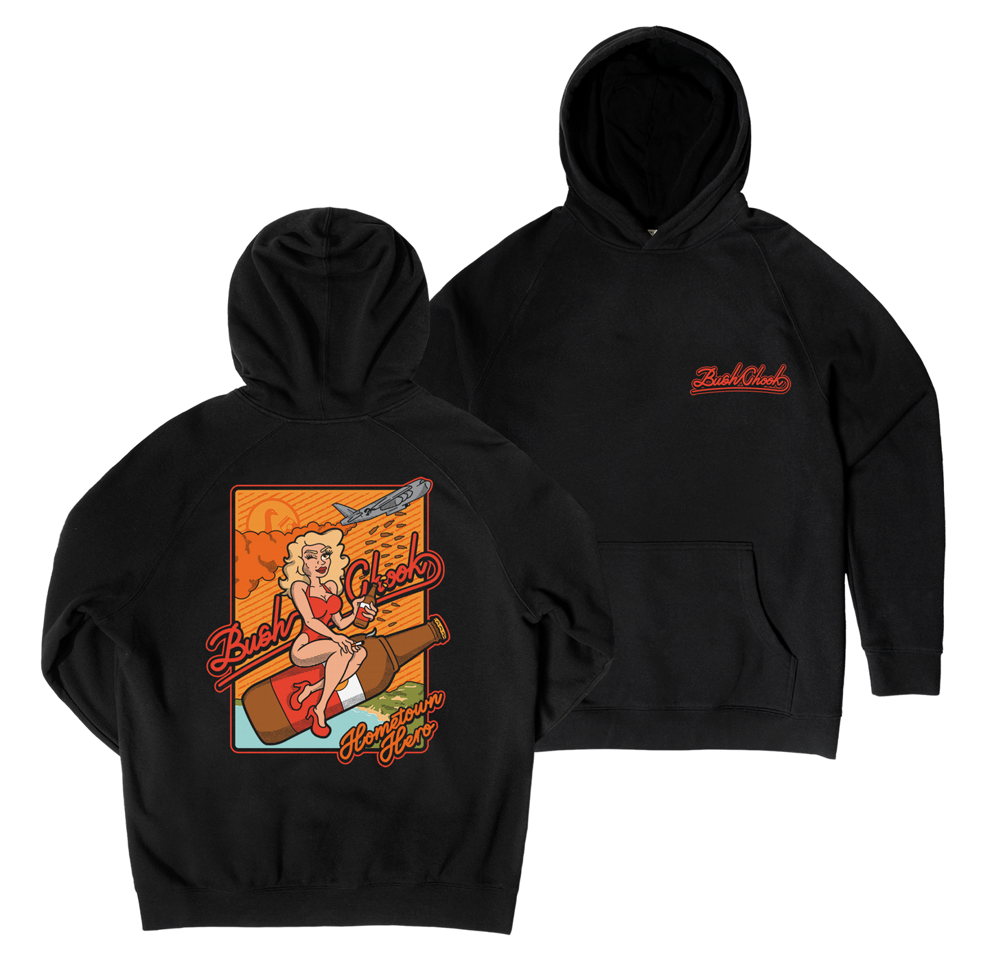 Hometown Hero Hoodie Black