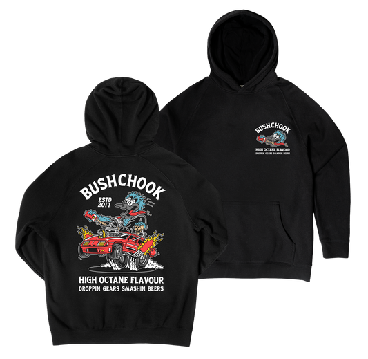 High Octane Hoodie Black