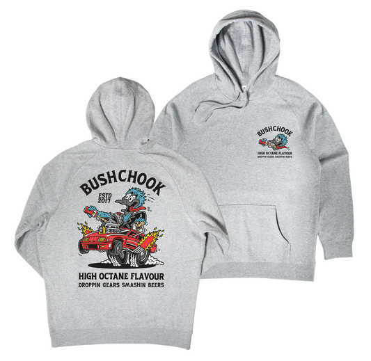 High Octane Hoodie Grey