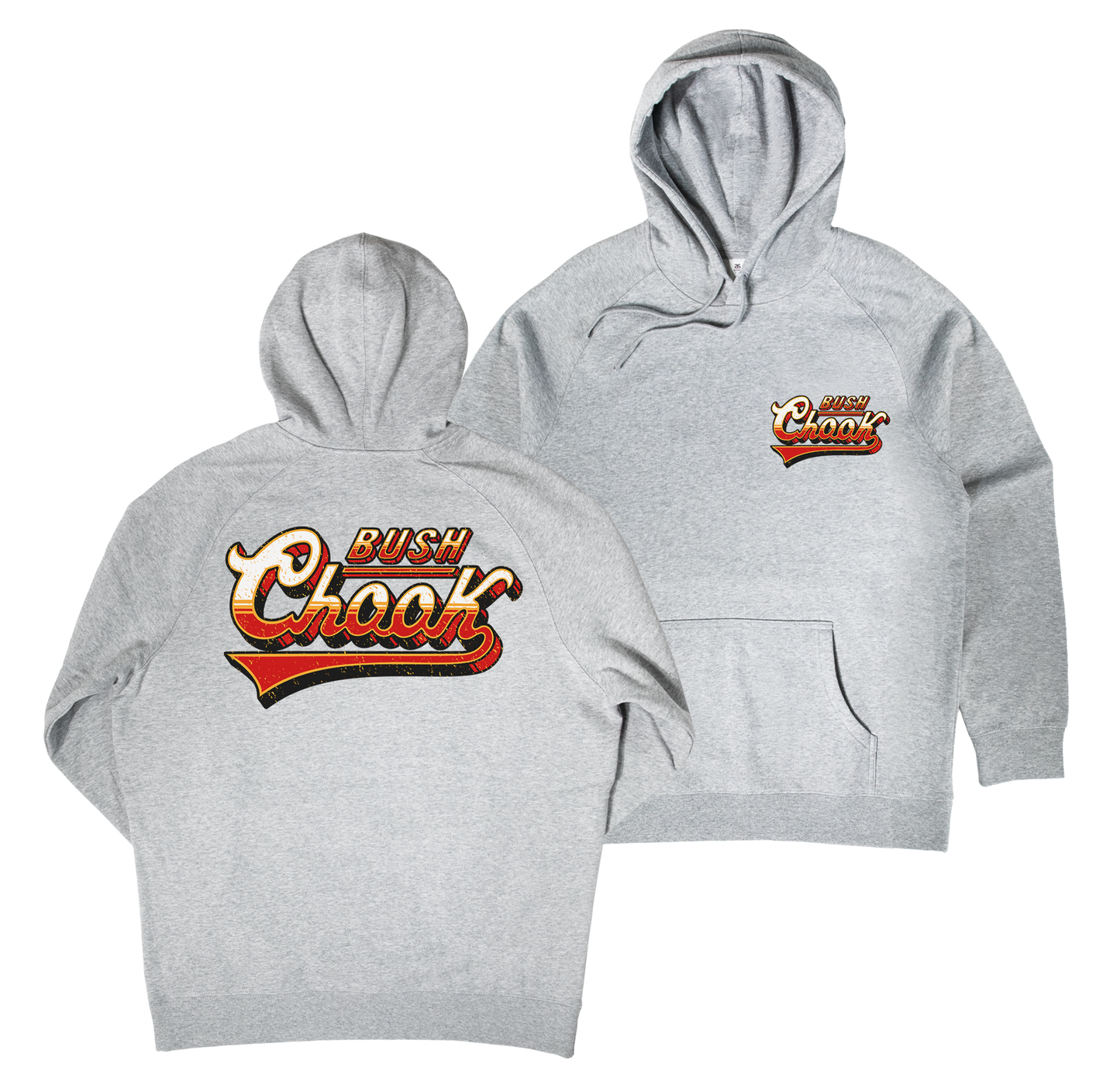 Old School Hoodie Grey