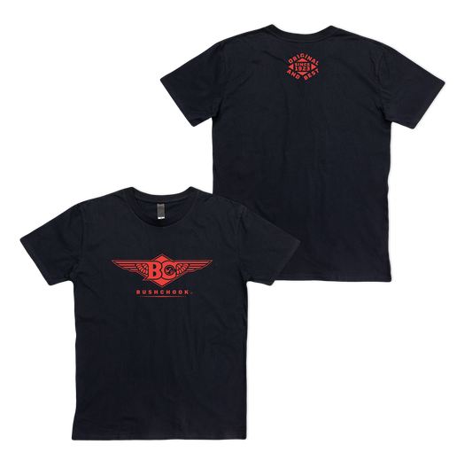 Wings Tee Black