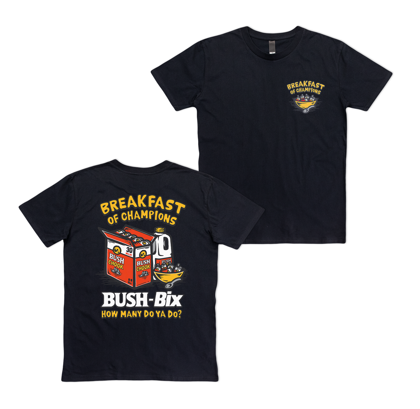 Bush-Bix Tee Black