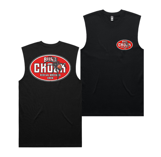 Redback Wreckers Muscle Tee Black