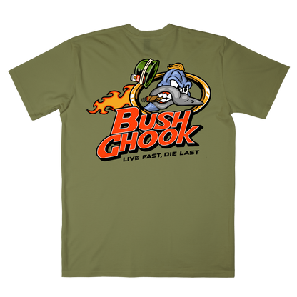 Brass Chook Tee Khaki