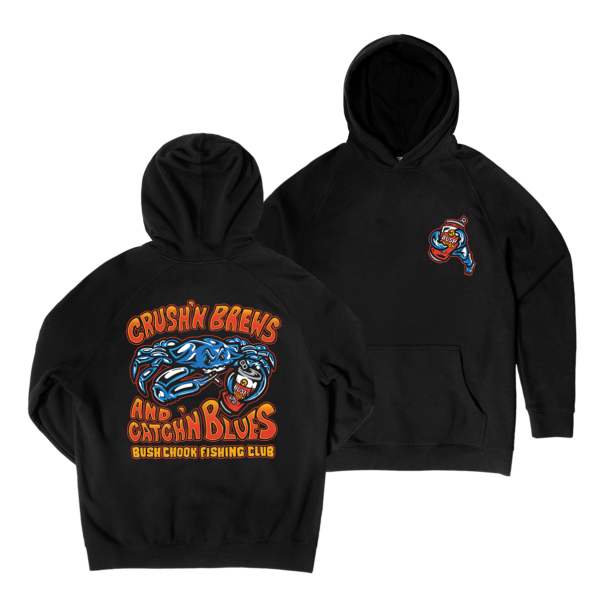 Crush'n Brews Hoodie Black