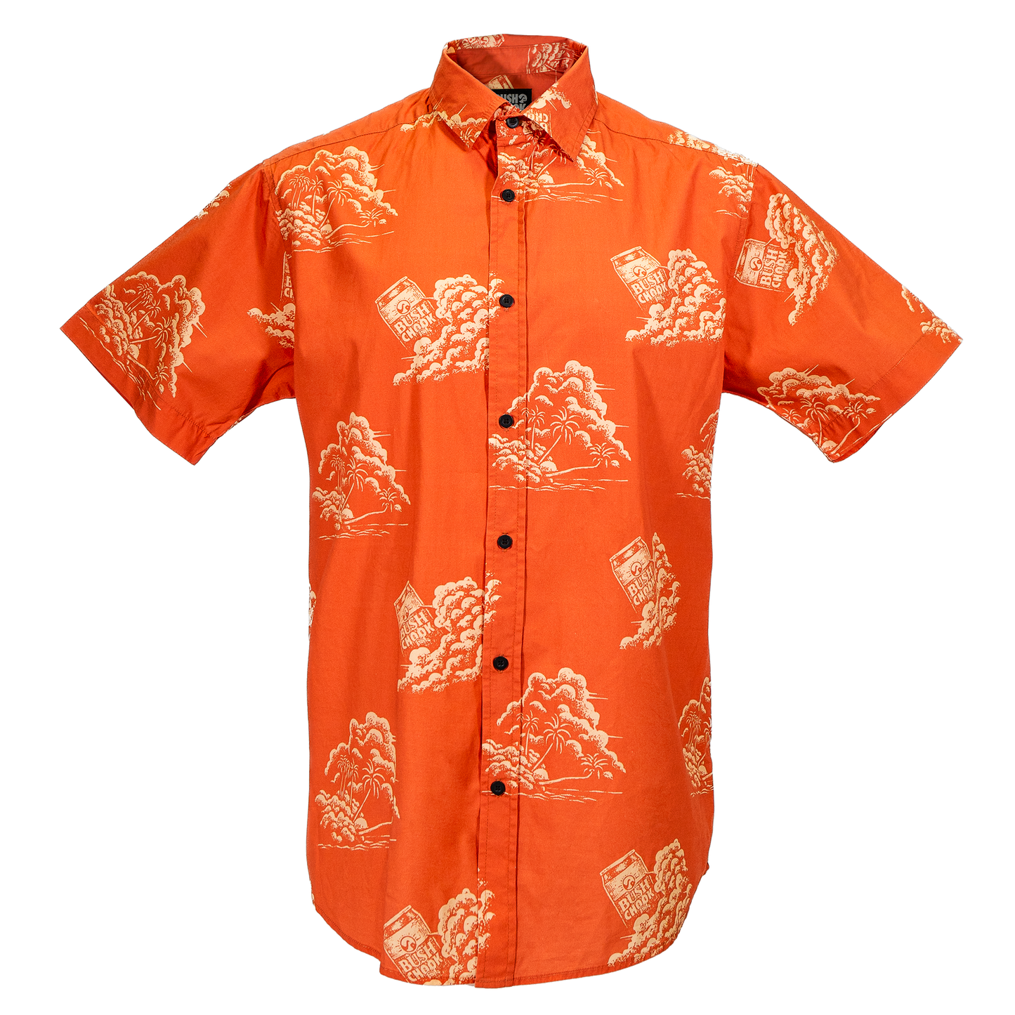 Terracotta Sunset Button-up