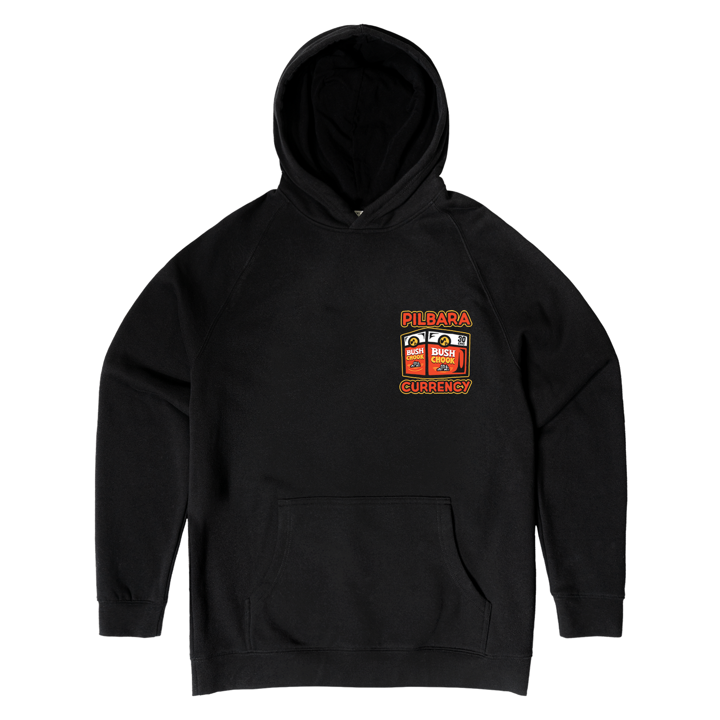 Pilbara Currency 2 Hoodie Black