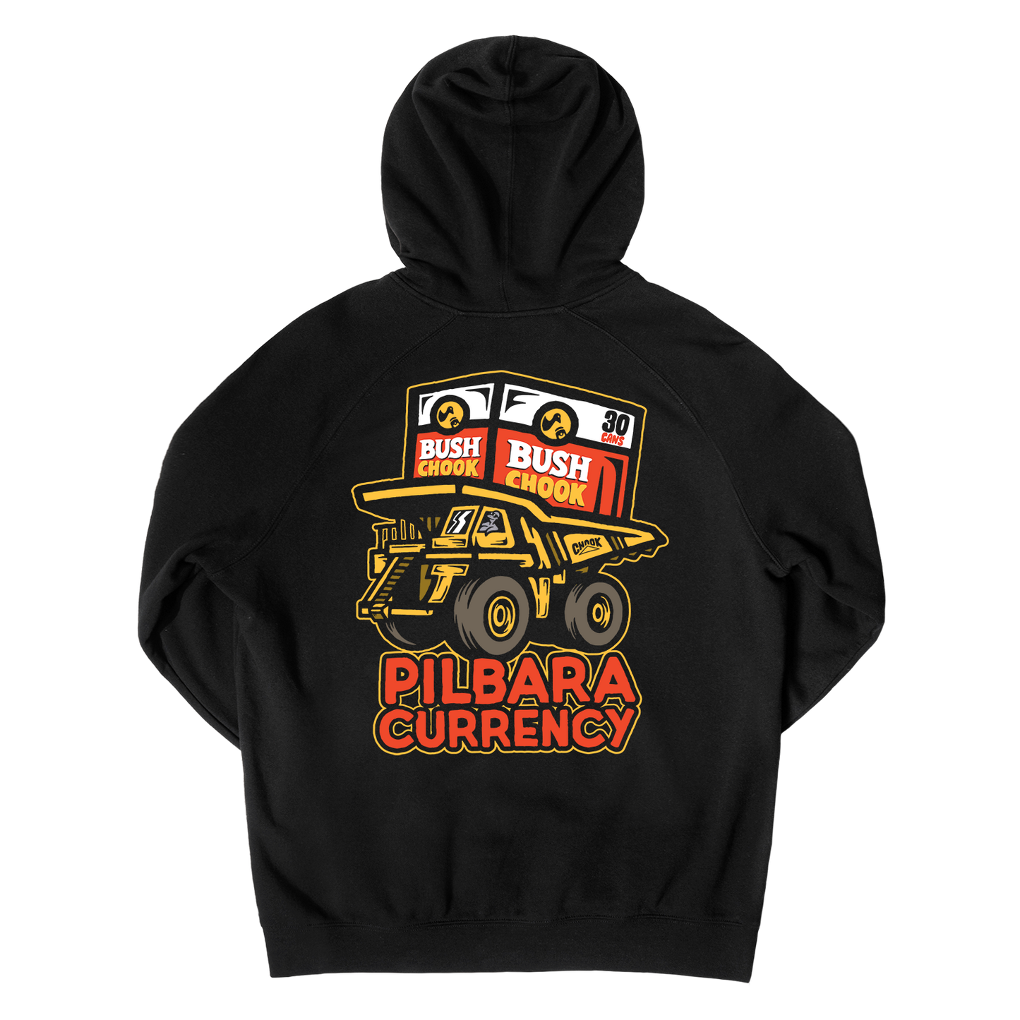 Pilbara Currency 2 Hoodie Black