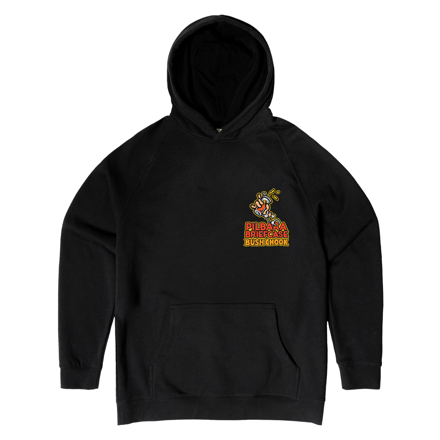 Pilbara Briefcase 2 Hoodie Black