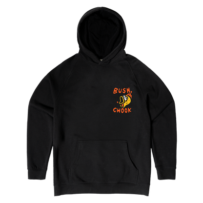 Chokin' The Chook Hoodie Black