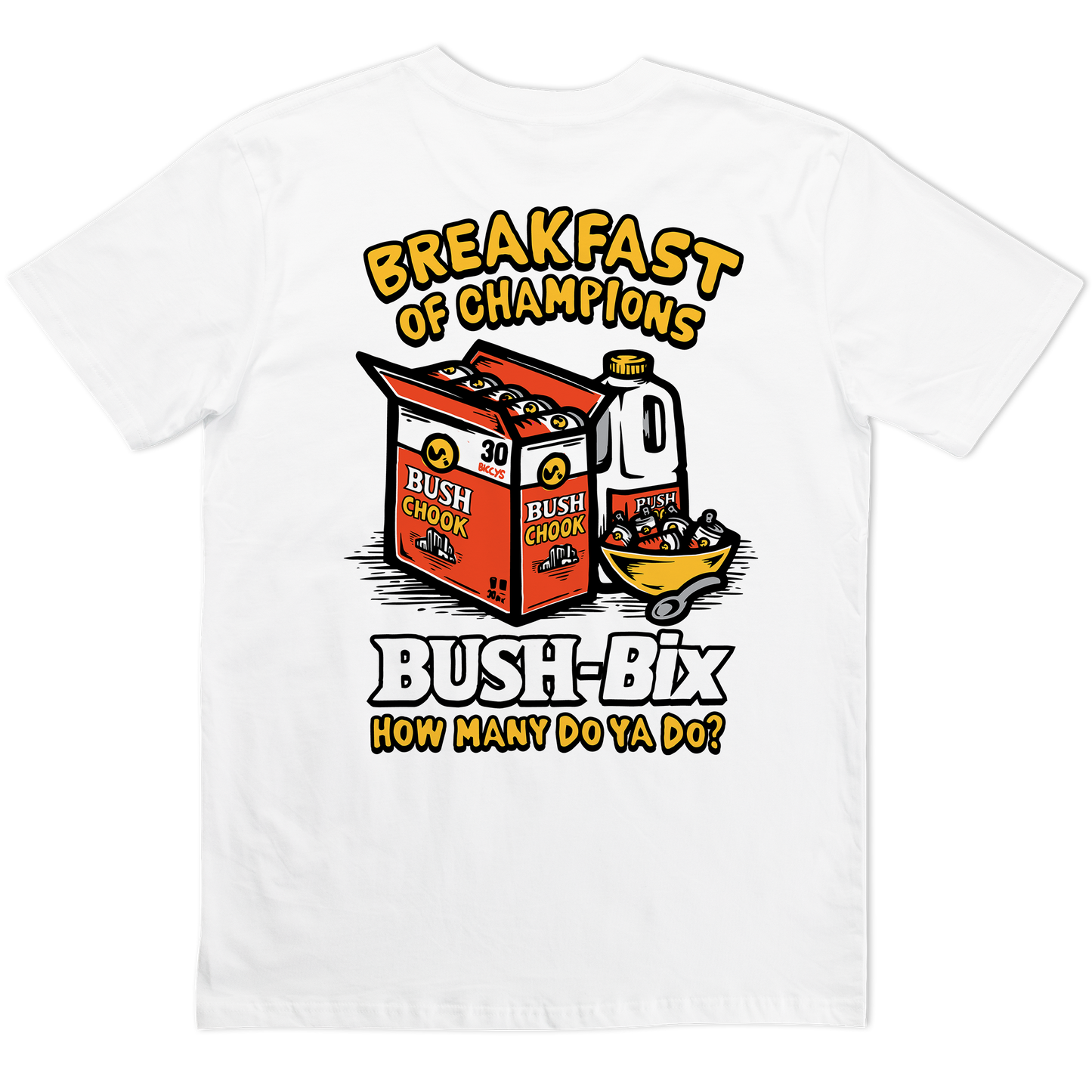 Bush-Bix Tee White