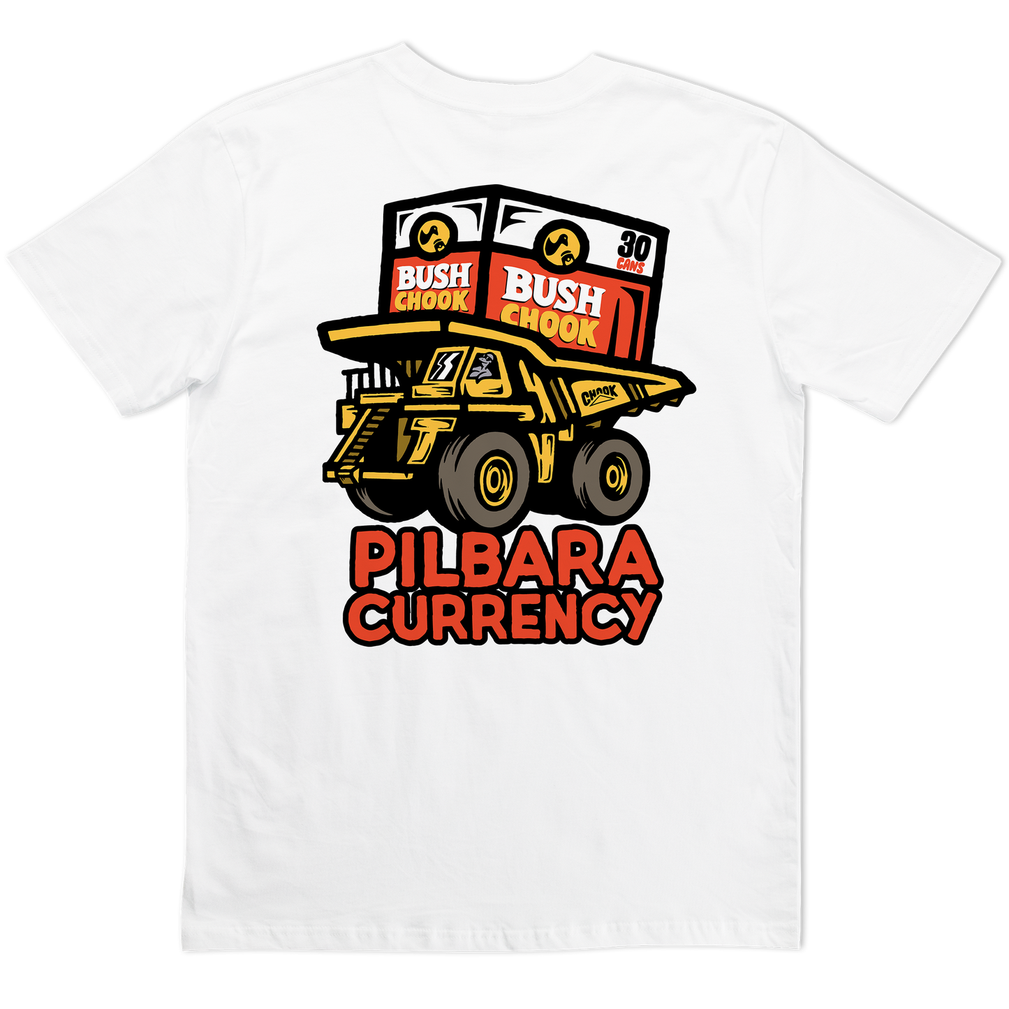 Pilbara Currency 2 Tee White