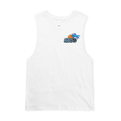 All Roads Muscle Tee White