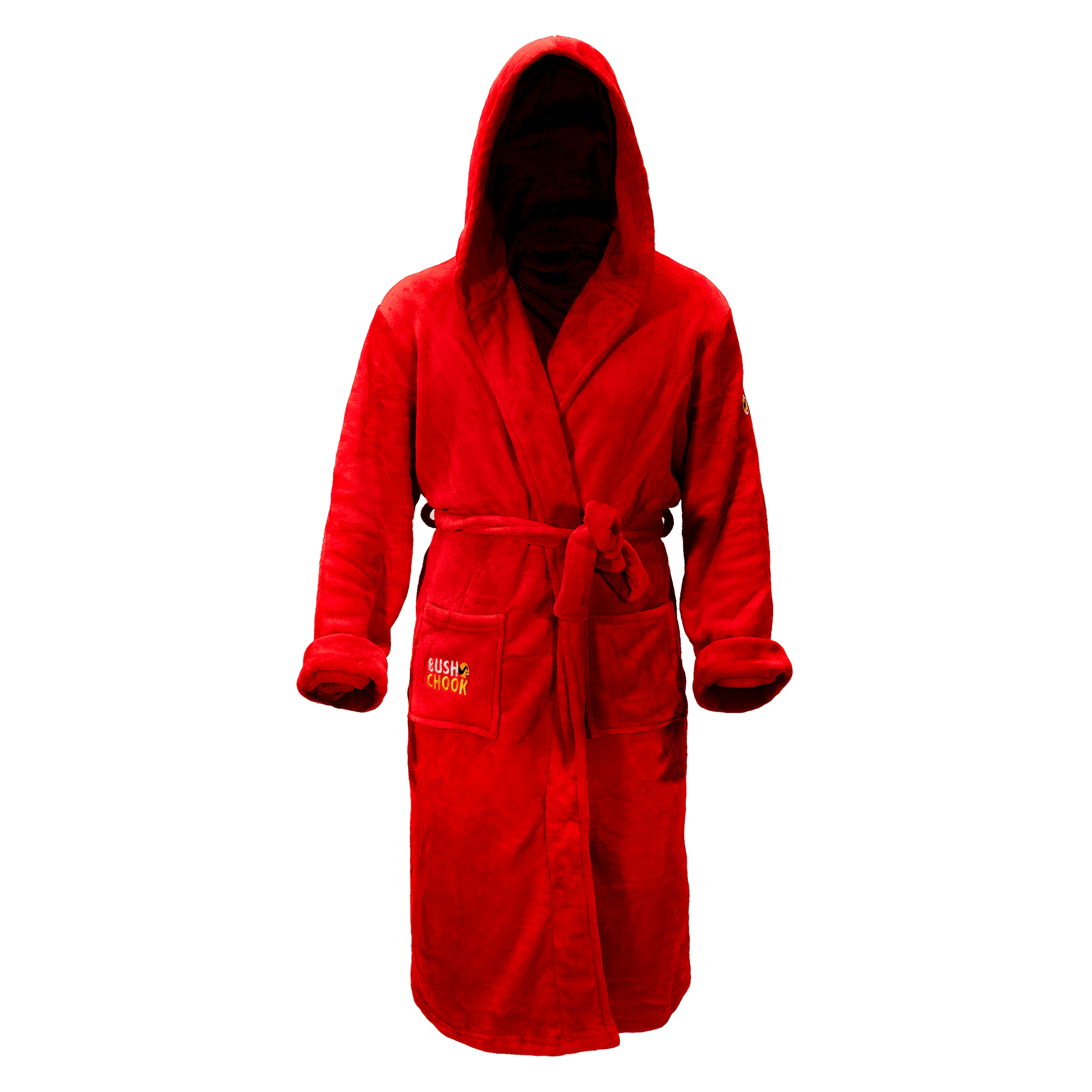 Bush Chook Hooded Robe Bathrobe Bush Chook