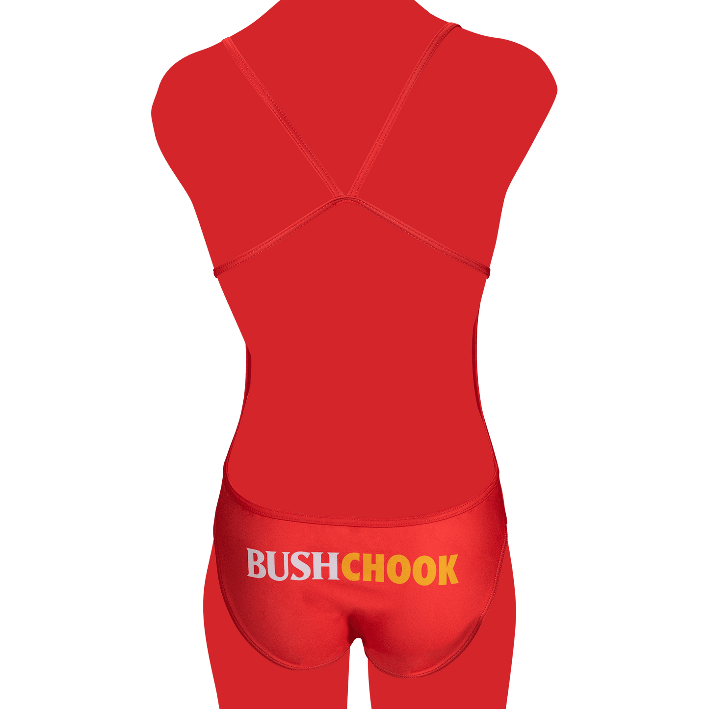 Bush Chook One Piece Red Swimwear Swimwear Bush Chook