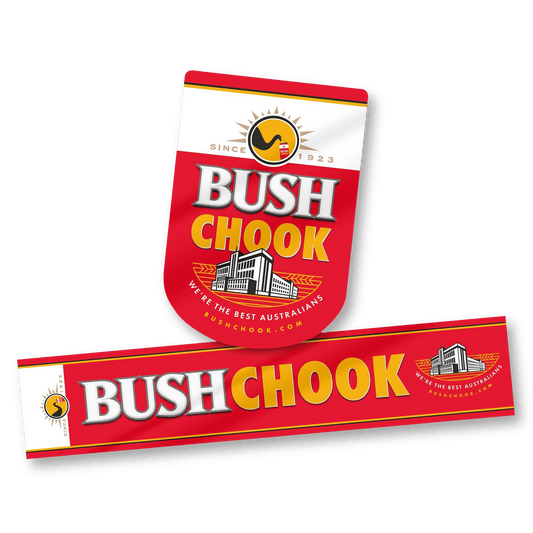 Bush Chook Stickers Stickers Bush Chook