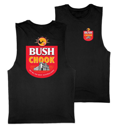 Bush Mob Muscle Black Muscle Bush Chook