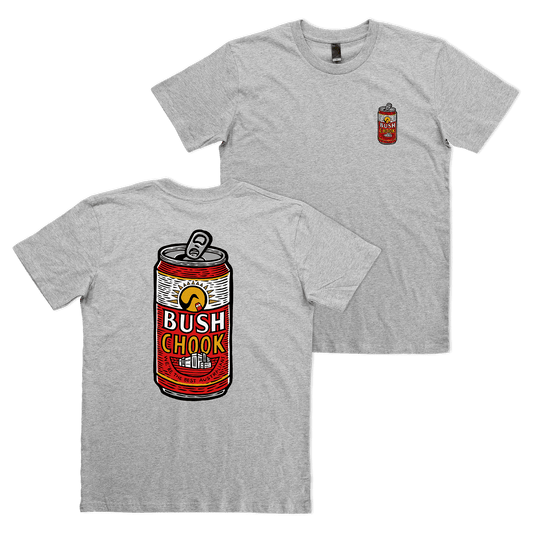 Chook Relief Tee Grey T-Shirt Bush Chook