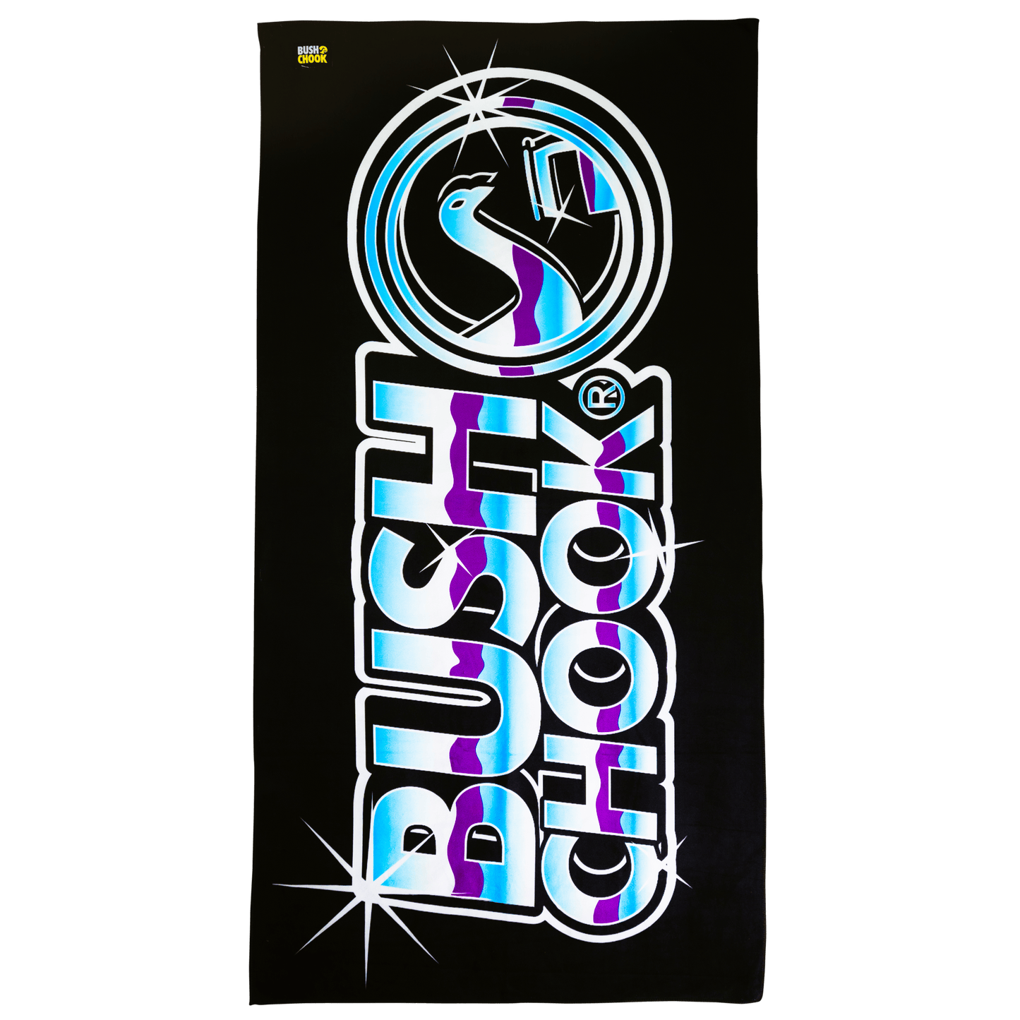 Chrome Chook Beach Towel Towel Bush Chook