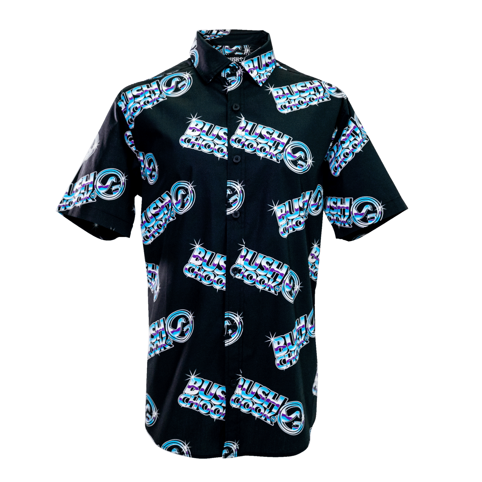 Chrome Chook Button-up Shirt Button-up Bush Chook